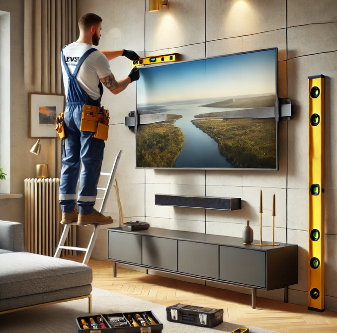 Our TV Wall Mounting Process