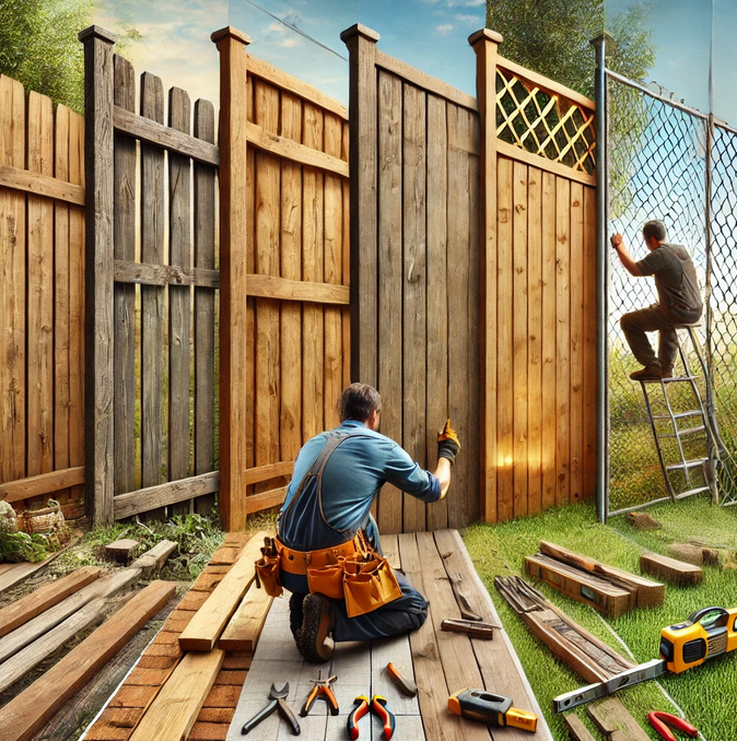 Types of Fences We Repair