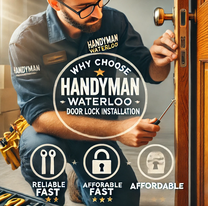 Why Choose Handyman Waterloo for Door Lock Installation
